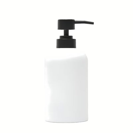 Bílý dávkovač mýdla SAT Feel s moderním designem do koupelny