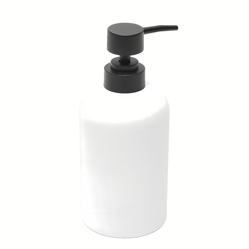 Bílý dávkovač mýdla SAT Feel s moderním designem do koupelny