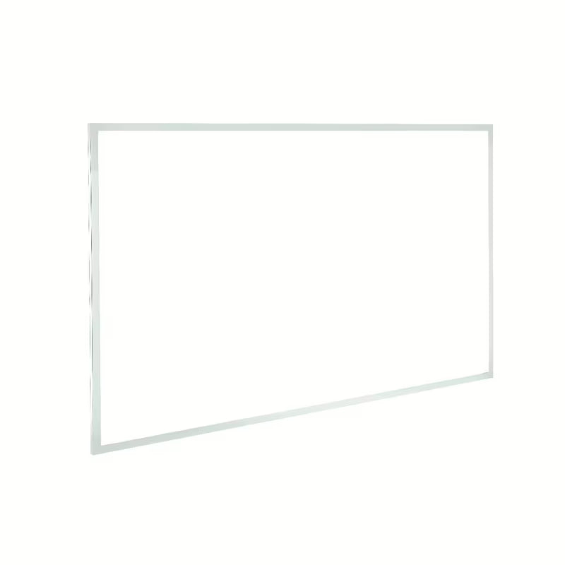 Bílé obdélníkové LED zrcadlo SAT Feel 60x100 cm se senzorem a volbou tří barev světla.