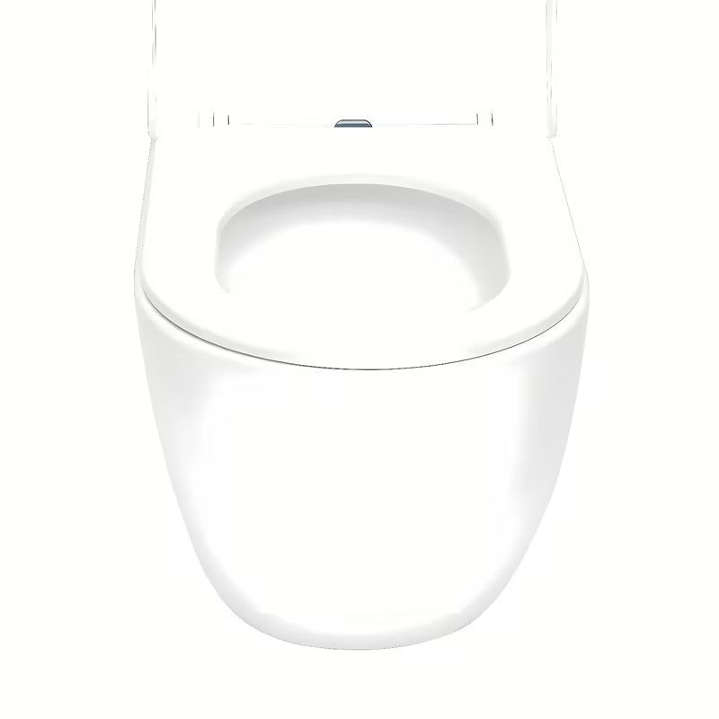 Bílé závěsné WC SAT Fusion s vírovým splachováním a sedátkem SoftClose.