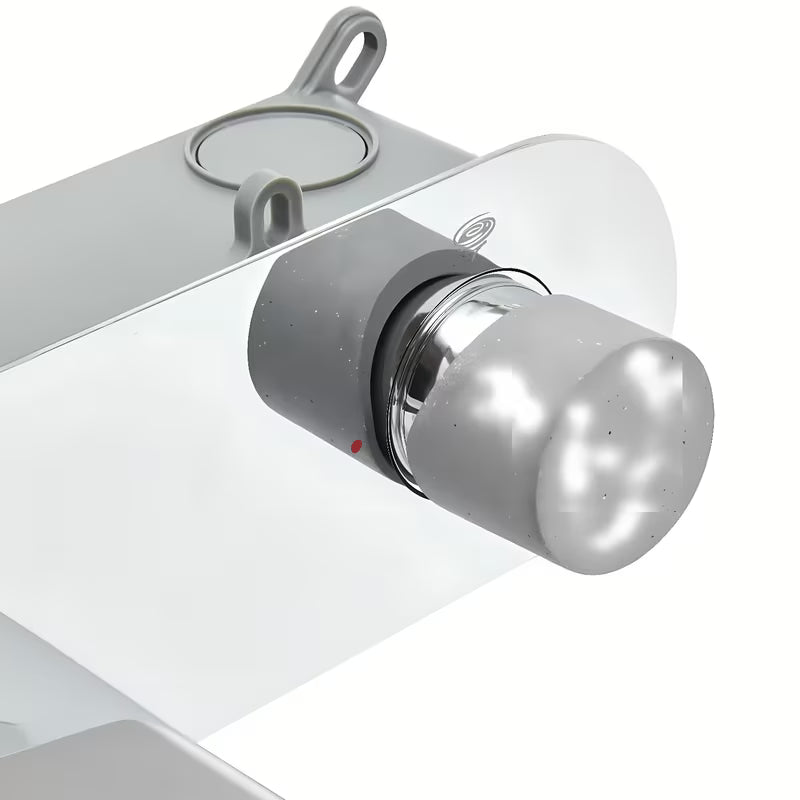 Podomítková umyvadlová baterie SAT Fusion v betonovém designu včetně podomítkového tělesa