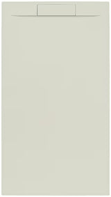Obdélníková sprchová vanička SAT Fusion 120x80 cm z litého mramoru v barvě beige