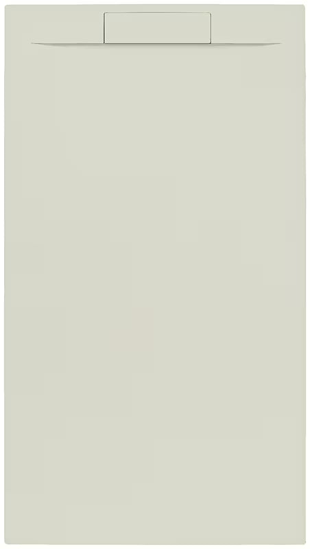 Obdélníková sprchová vanička SAT Fusion 120x80 cm z litého mramoru v barvě beige