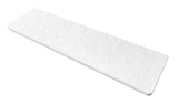 Obdélníková sprchová vanička SAT Fusion z litého mramoru 120x80 cm v barvě blanco
