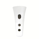 Volně stojící keramické umyvadlo SAT Fusion v bílé barvě s průměrem 42,5 cm a výškou 95 cm.