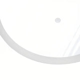 Oválné LED zrcadlo SAT Fusion 54x94 cm s prosvíceným transparentním rámem a senzorovým ovládáním