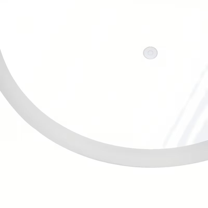 Oválné LED zrcadlo SAT Fusion 54x94 cm s prosvíceným transparentním rámem a senzorovým ovládáním
