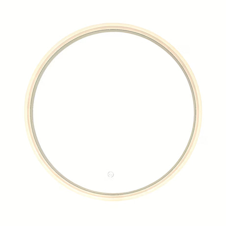 Kulaté Led zrcadlo SAT Fusion 60 cm s prosvíceným transparentním rámem a senzorovým ovládáním