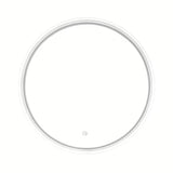 Kulaté Led zrcadlo SAT Fusion 60 cm s prosvíceným transparentním rámem a senzorovým ovládáním