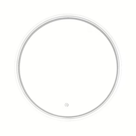 Kulaté Led zrcadlo SAT Fusion 60 cm s prosvíceným transparentním rámem a senzorovým ovládáním
