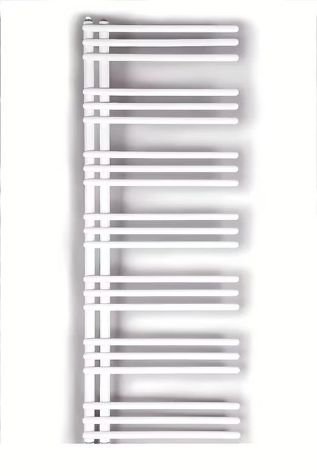 Bílý kombinovaný radiátor SAT Hto 50x134 cm se středovým připojením