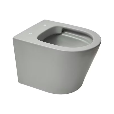 Závěsné WC SAT Infinitio v šedo-matném provedení se skrytým uchycením a sedátkem SoftClose.