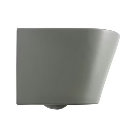Závěsné WC SAT Infinitio v šedo-matném provedení se skrytým uchycením a sedátkem SoftClose.