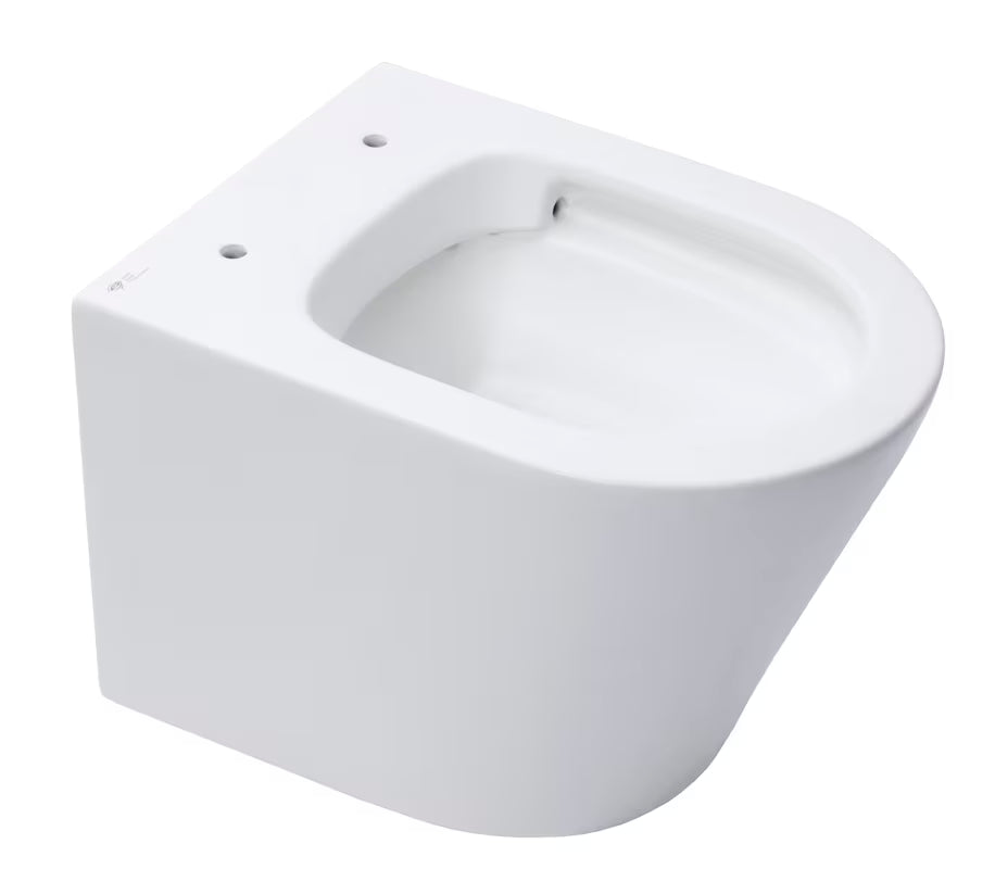 Závěsné WC SAT Infinitio v matné bílé barvě se skrytým uchycením a sedátkem SoftClose.