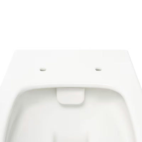 Bílé závěsné WC SAT Infinitio s bezokrajovým splachováním Rim-Ex a sedátkem se SoftClose.