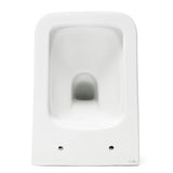 Bílé závěsné WC SAT Infinitio v obdélníkovém tvaru se sedátkem SoftClose a skrytým uchycením