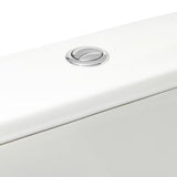 Bílé volně stojící WC kombi SAT Infinitio bez splachovacího okruhu se sedátkem a úsporným DualFlush splachováním