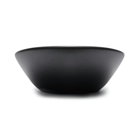 Matně černé keramické umyvadlo na desku SAT Infinitio bez přepadu 61,5x36 cm