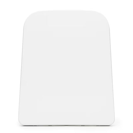 Bílé WC sedátko SAT Infinitio v hranatém designu se SoftClose a EasyLock