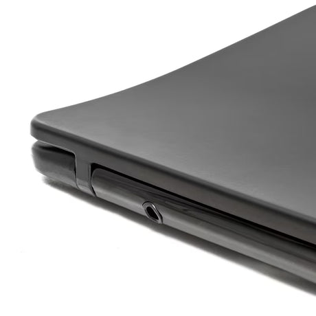 Černo-matné WC sedátko SAT Infinitio se SoftClose a EasyLock v zaobleném designu.