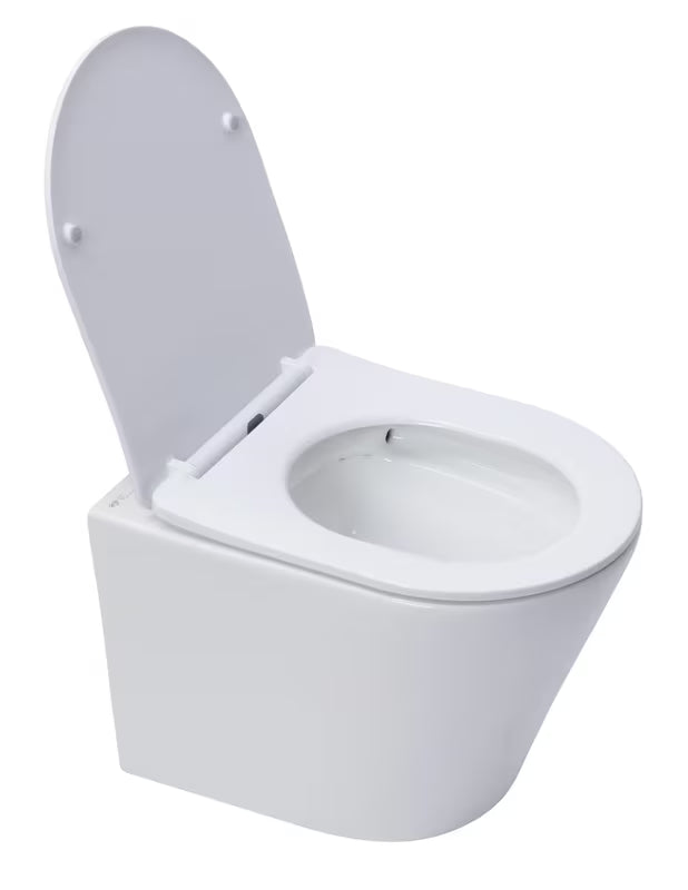 Závěsný WC set SAT Infinitio s podomítkovým modulem, ovládacím tlačítkem a sedátkem se SoftClose