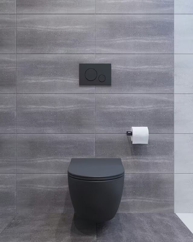Wiszący podtynkowy MISKA wc zestaw SAT Infinitio z modułem, przyciskiem i miską WC MISKA wc z deską soft Close