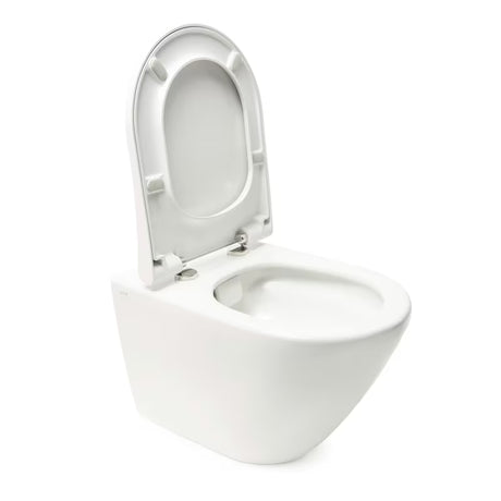 Závěsný WC set VitrA Integra s montážním modulem, nádržkou, duroplastovým sedátkem SoftClose a bílým tlačítkem