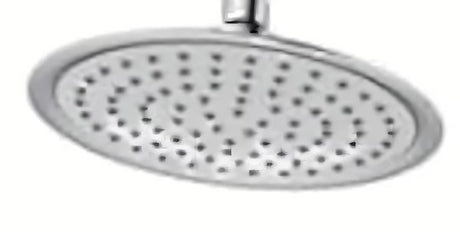 Chromová hlavová sprcha SAT Mara se standardním připojením G 1/2.
