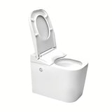 Stojící WC SAT OptimFlush v bílé barvě s integrovanou nádržkou a technologií akumulačního splachování