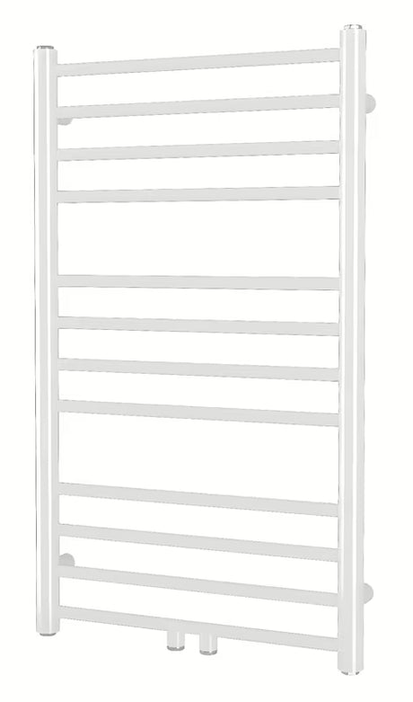 Bílý kombinovaný radiátor SAT Paul 50x84 cm se středovým připojením