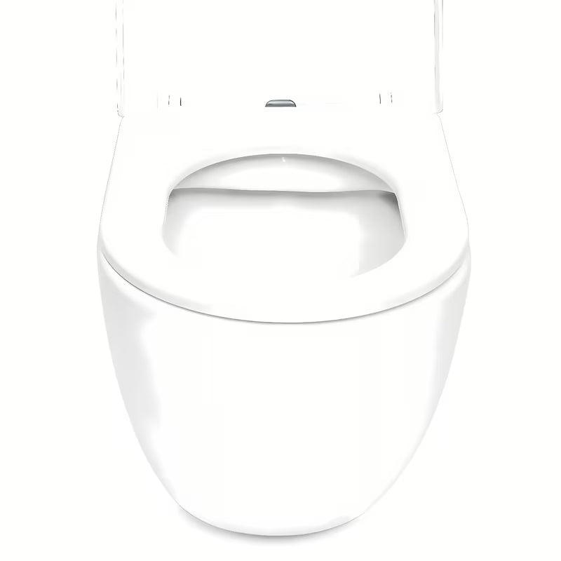 Bílé závěsné WC SAT s Rimless provedením bez splachovacího okruhu a sedátkem se SoftClose
