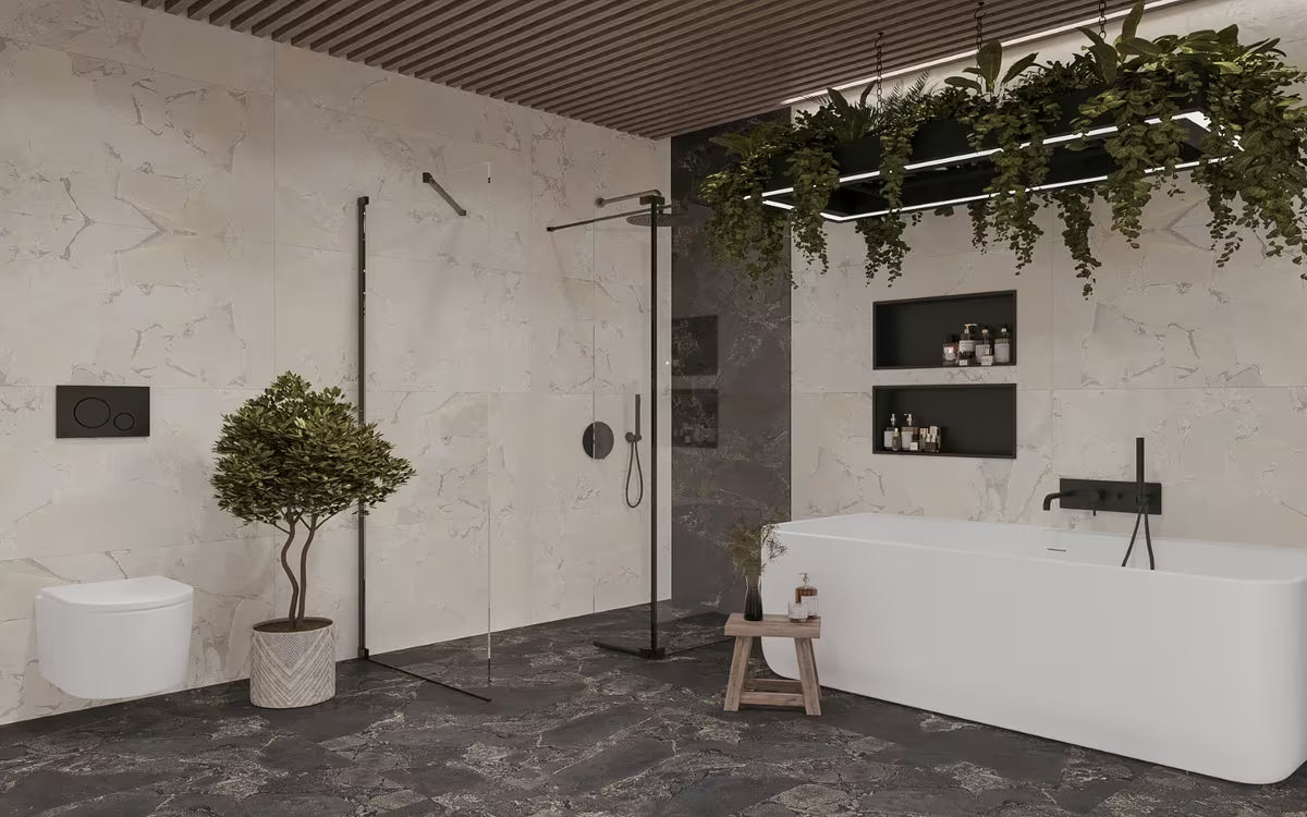 Bílé závěsné WC SAT s Rimless provedením bez splachovacího okruhu a sedátkem se SoftClose