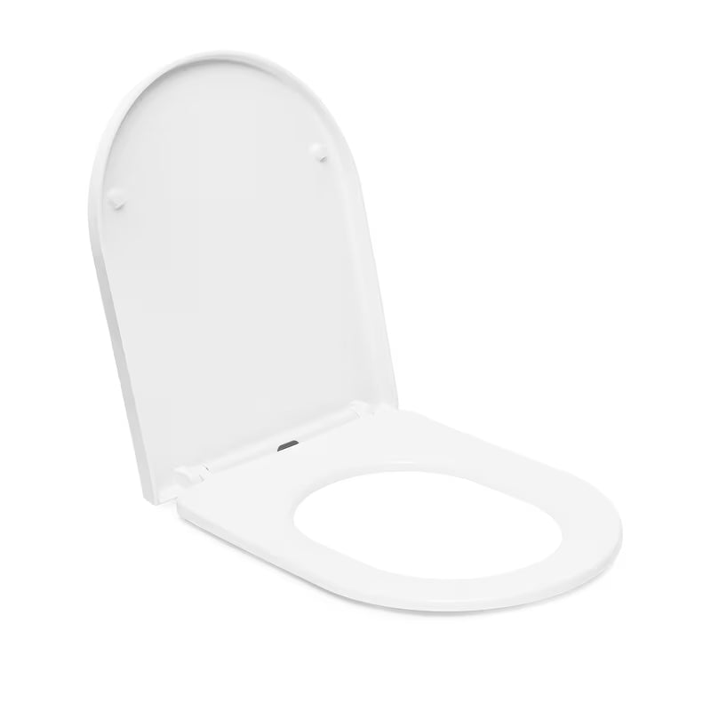 Bílé WC sedátko SAT s funkcí SoftClose a snadným sejmutím pro pohodlné čištění