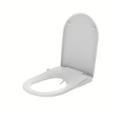 Bílé bidetovací WC sedátko SAT Easy se SoftClose a ovládáním kolečkem pro zadní i dámské mytí.
