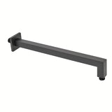 Černé sprchové rameno SAT B-Way z kovu v délce 40 cm pro moderní koupelnu