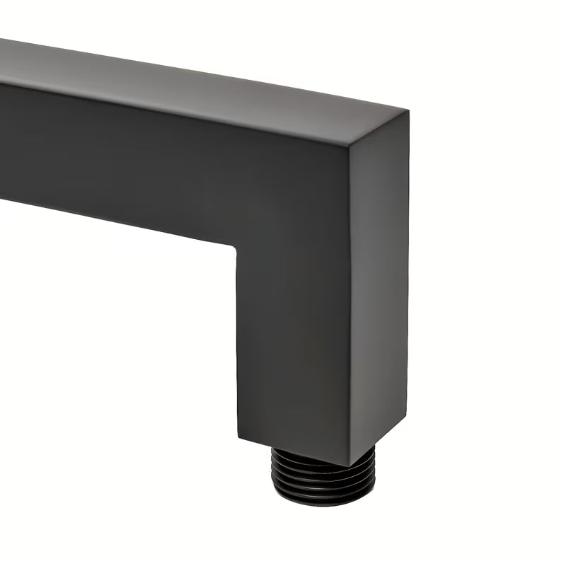 Černé sprchové rameno SAT B-Way z kovu v délce 40 cm pro moderní koupelnu