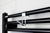 Chromový kovový háček SAT Chrome pro zavěšení na radiátor s ochrannou 3M páskou