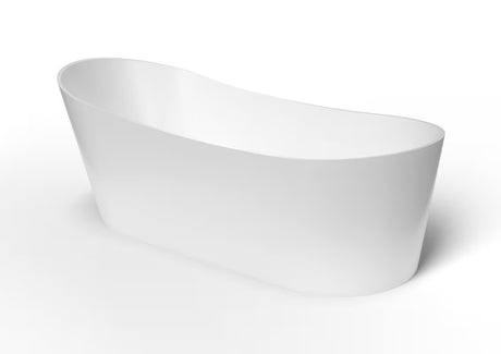 Volně stojící vana SAT Miranda z litého mramoru 180x83,2 cm bez přepadu