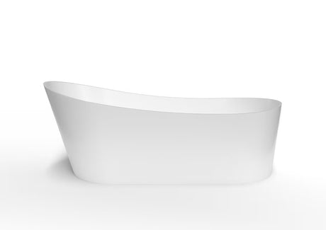 Volně stojící vana SAT Miranda z litého mramoru 180x83,2 cm bez přepadu