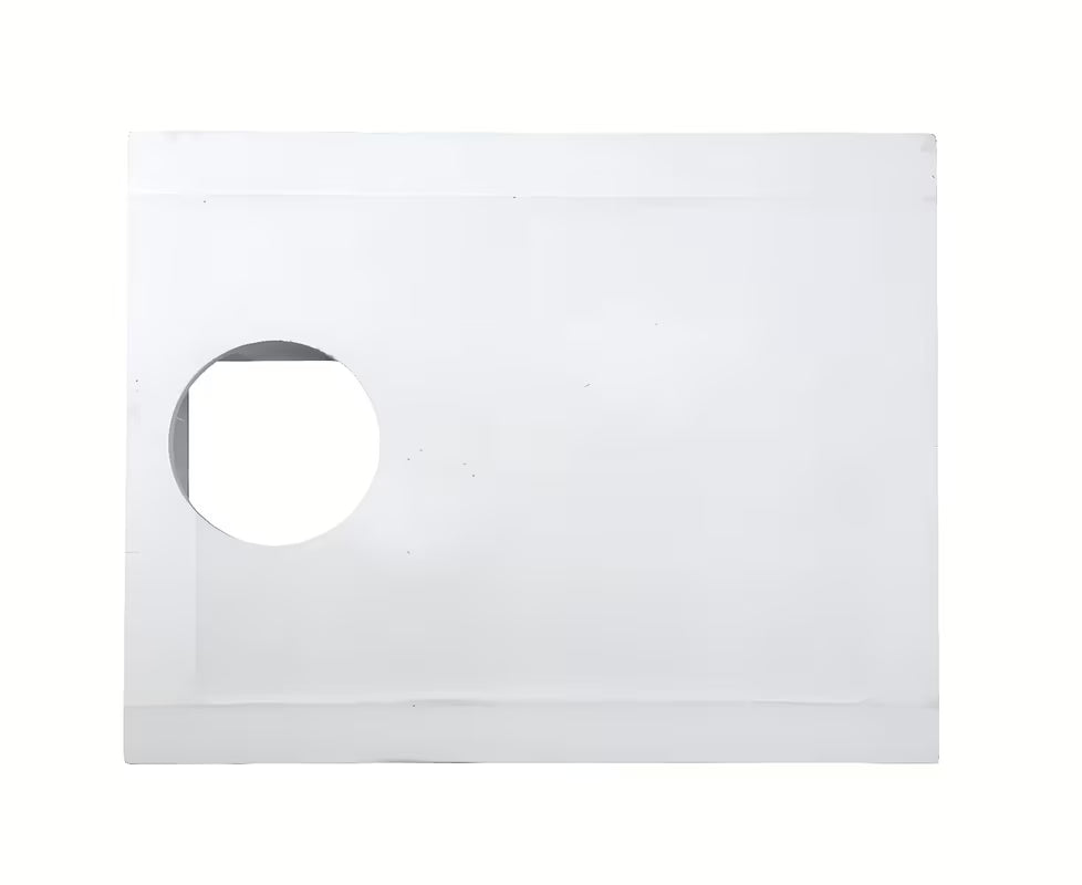 Bílý polystyrenový nosič SAT pro sprchovou vaničku z odolného HDPS pro stabilní a rychlou montáž.