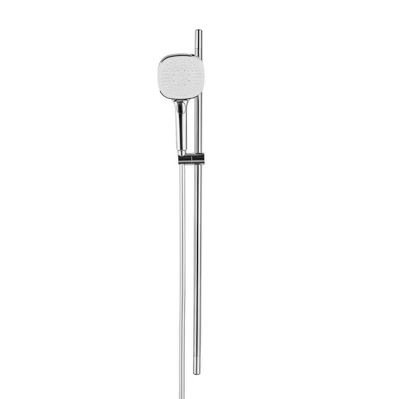 Sprchový set SAT na stěnu v chromu s 3funkční ruční sprchou a sprchovou hadicí