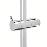 Chromový termostatický sprchový systém SAT s hlavovou sprchou 32 × 21 cm a ruční sprchou