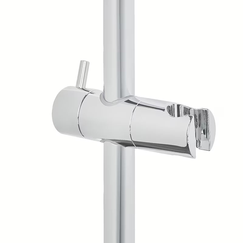Chromový termostatický sprchový systém SAT s hlavovou sprchou 32 × 21 cm a ruční sprchou