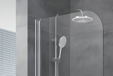 Vanová zástěna SAT Chrome 150x70 cm s otočným panelem a chromovým profilem