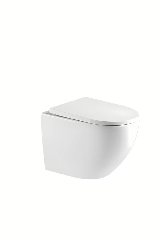 Závěsný WC set SAT Tornado s vírovým splachováním a modulem Geberit Duofix s ovládacím tlačítkem Sigma