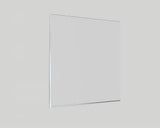 Pevná vanová zástěna SAT Chrome 150x80 cm s chromovým profilem a sklem s úpravou EasyClean.