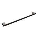 Nástěnný držák ručníků SAT Simply R v povrchové úpravě PVD Gun Metal.