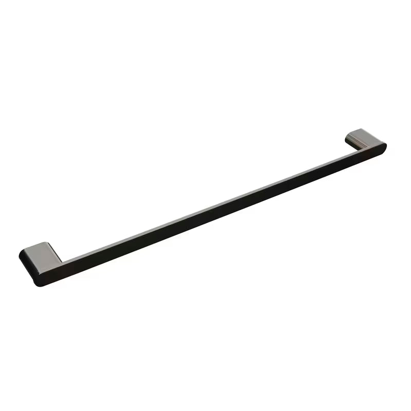 Nástěnný držák ručníků SAT Simply R v povrchové úpravě PVD Gun Metal.