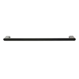 Nástěnný držák ručníků SAT Simply R v povrchové úpravě PVD Gun Metal.