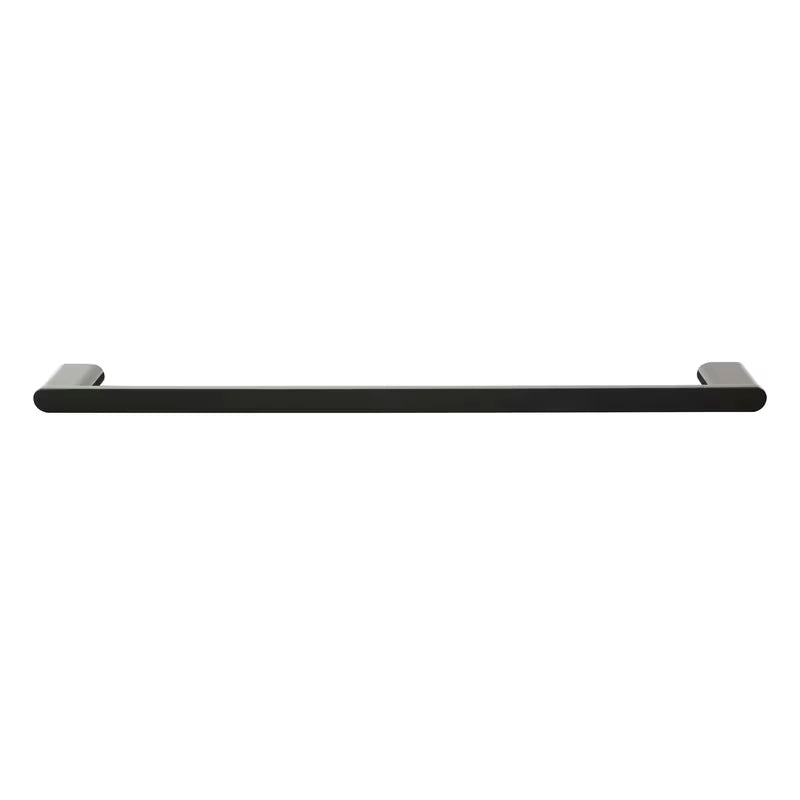 Nástěnný držák ručníků SAT Simply R v povrchové úpravě PVD Gun Metal.